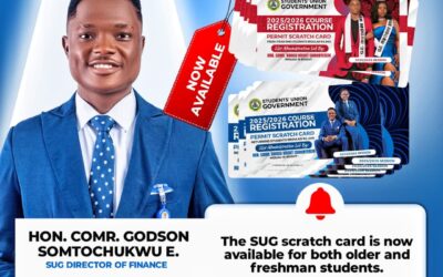 URGENT NOTICE: Scratch Card is now available for both older and freshman students.