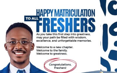 Happy Matriculation to all MOUAU Freshers