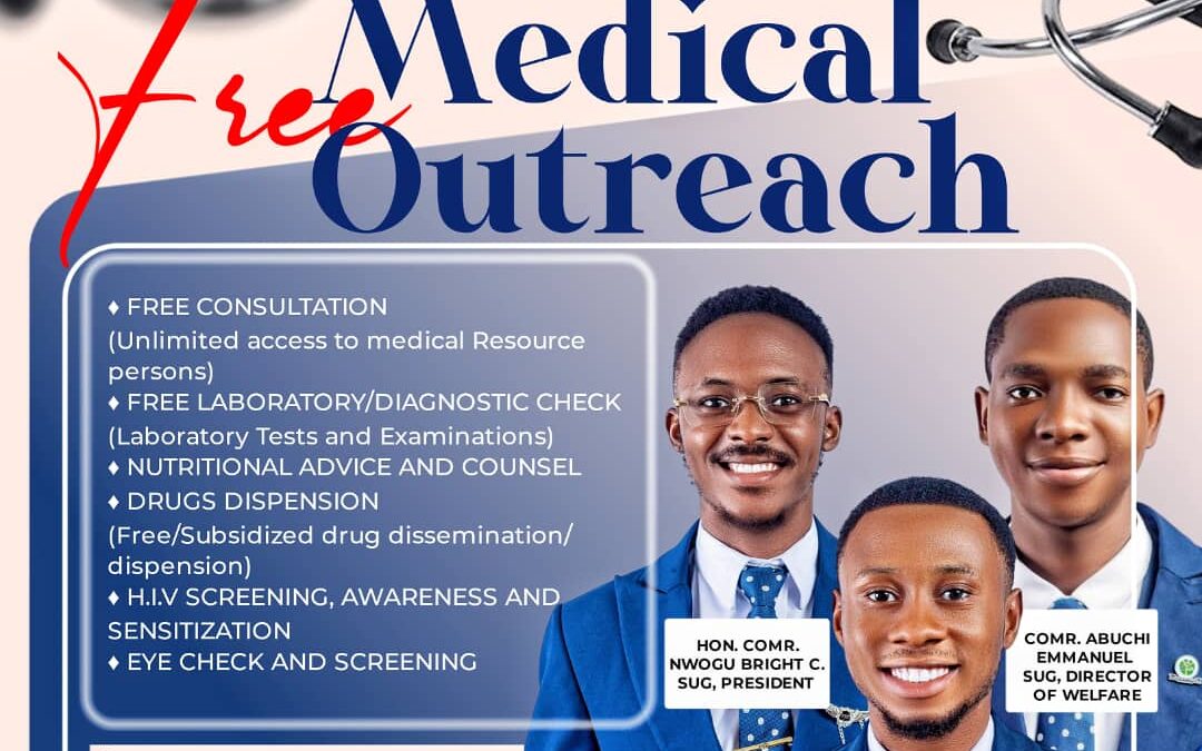 MOUAU SUG Hosts Free Medical Outreach on December 6th, 2025